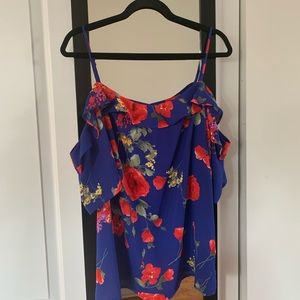 Skies are Blue Cold Shoulder Top